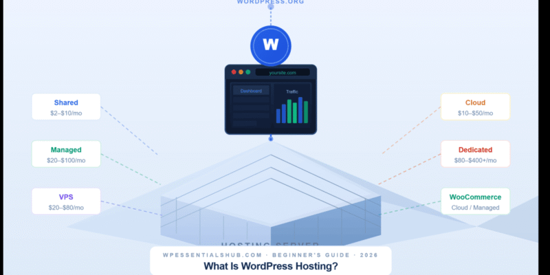 What Is WordPress Hosting? Beginner’s Guide (2026)